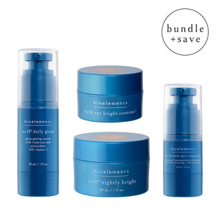 1-Bundle-VC10 Daily Glow-VC10 Eye Bright Contour-VC10 Nightly Bright-VC10 Dark Spot Solution
