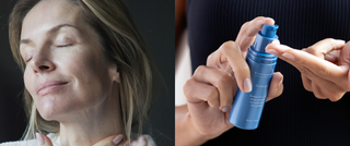 What are the early signs of aging in skin?