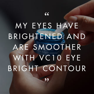 vc10 daily glow + vc10 nightly bright + vc10 eye bright contour bundle