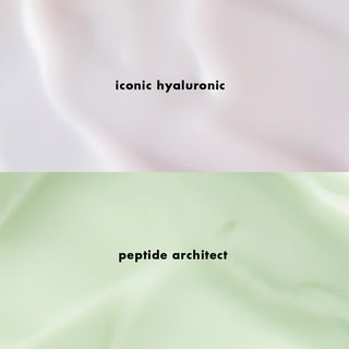 Pause + Effect Duo: Iconic Hyaluronic and Peptide Architect